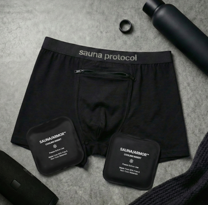 SaunaArmor™ Cooling Briefs 100% Cotton