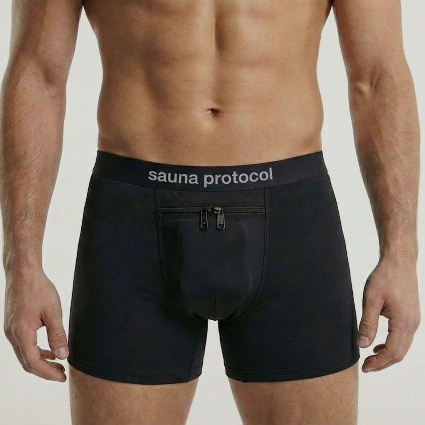 SaunaArmor™ Targeted Cooling Sauna Briefs (100% Cotton)
