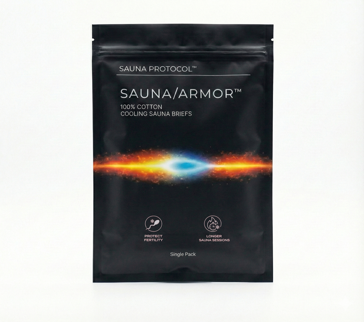 SaunaArmor™ Targeted Cooling Sauna Briefs (100% Cotton)