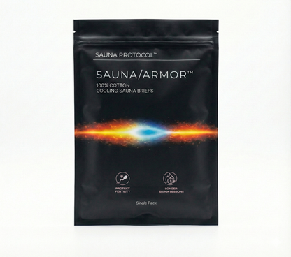 SaunaArmor™ Cooling Briefs 100% Cotton